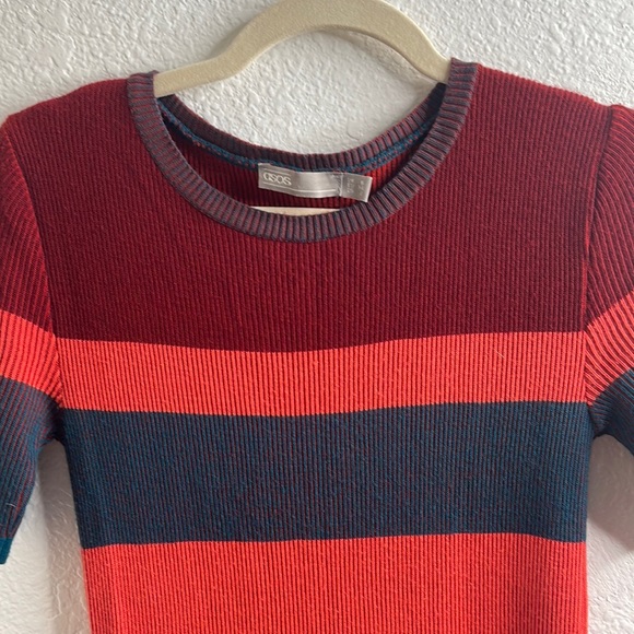 ASOS Beautiful and Comfortable striped sweater dress - Picture 4 of 10